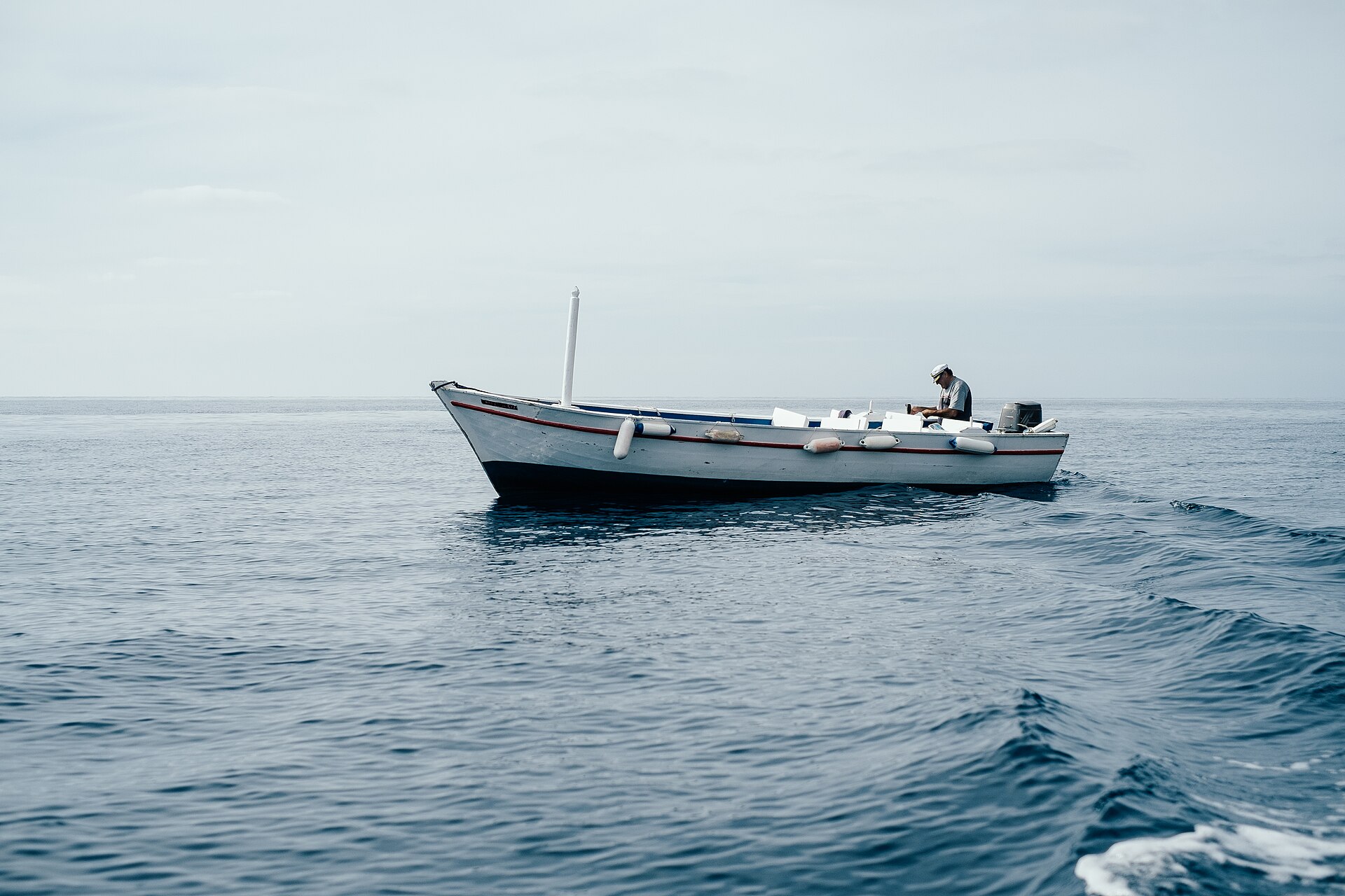 Boat trip along Corfu's Ionian coast